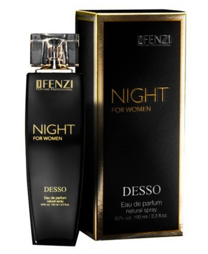 FENZI DESSO NIGHT EDP 100 ML CZARNY BOSS ZMYSŁOWY