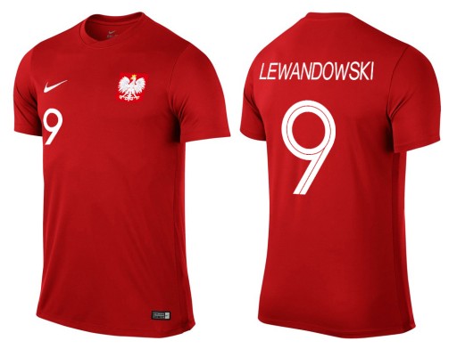 KOSZULKA NIKE POLSKA DOWOLNY NADRUK 2018 122-128