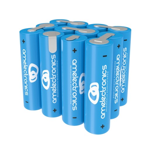 PAKIET AKUMULATORÓW 12 OGNIW AA 14,4V 2200mAh NIMH