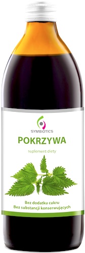 SOK NATURALNY Z POKRZYWY 98,8% BEZ CUKRU 500ML