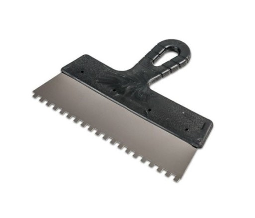 SZPACHLA SZPACHELKA DO GIPSU NIERDZ. ZĘBATA 150mm