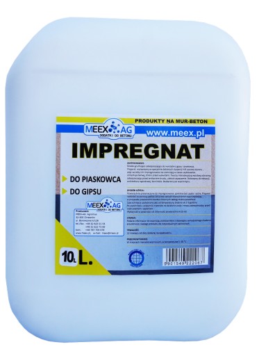 IMPREGNAT DO PIASKOWCA, GIPSU - 10L - PROMOCJA