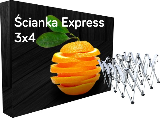 ŚCIANKA WYSTAWIENNICZA EXPRESS 295x224 + PROJEKT