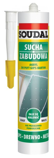 Akryl do płyt G-K Soudal Biały 280ml