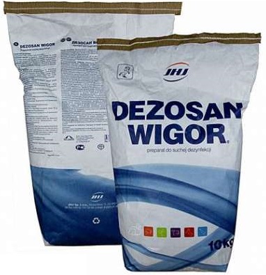 DEZOSAN WIGOR 20KG DO SUCHEJ DEZYNFEKCJI HODOWLANE