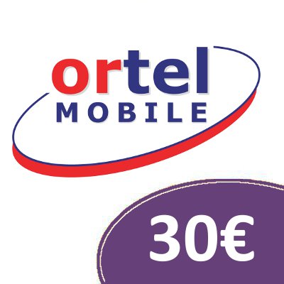 Doładowanie Ortel Mobile 30€ Euro Kod Niemcy DE