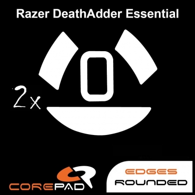 2 xCorePad Ślizgacze do Razer DeathAdder Essential