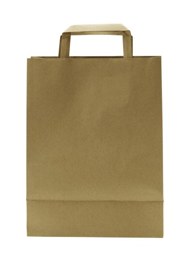 Torba torebka papierowa szara 250x150x320 50szt.