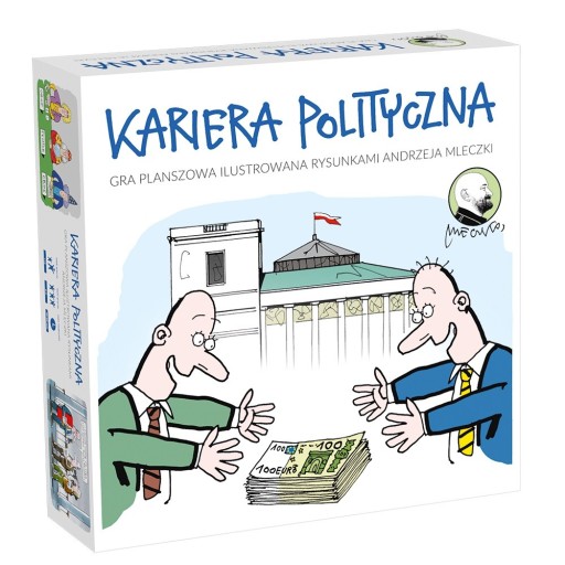 MDR KARIERA POLITYCZNA GRA PLANSZOWA A. MLECZKO