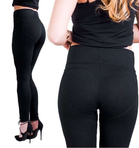 DOPASOWANE LEGGINSY RURKI FITNESS SEXY PUSH UP M