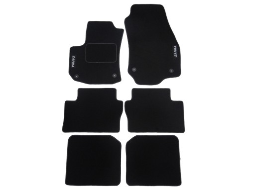 OPEL ZAFIRA B 7 os 2005-2011 DYWANIKI WELUROWE 8mm