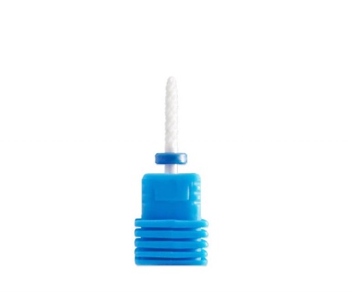 FREZ CERAMICZNY SZCZELINOWY DO SKÓREK ŚREDNI BLUE