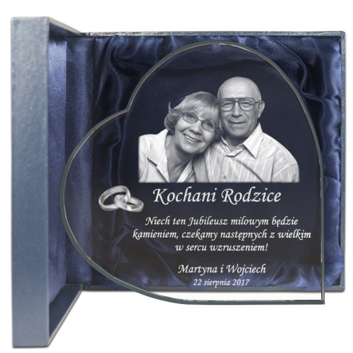 Prezent na Rocznicę ślubu 5 10 15 20 zdjęcie 3D