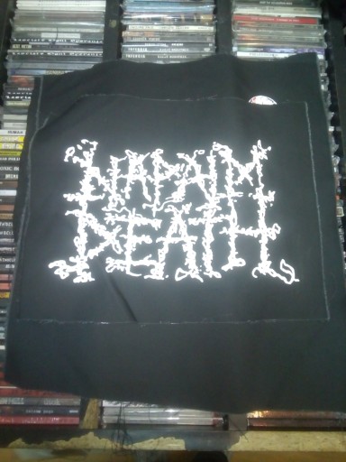 NAPALM DEATH duża naszywka Sitodruk ! EKRAN