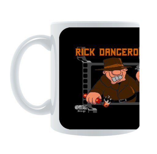 RICK DANGEROUS - kubek amiga atari gra commodore