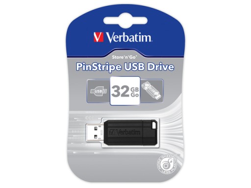 PENDRIVE VERBATIM 32GB PINSTRIPE USB 2.0 !!!