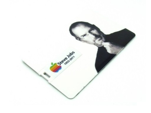 PENDRIVE USB 8 GB KARTA IPHONE APPLE STEVE JOBS