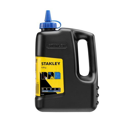 STANLEY sznur traserski kreda proszek do sznurka 1000g. Niebieski