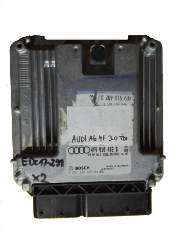 ECU AUDI A6 3.0 TDI CDYC 0281016458 4F9910402D