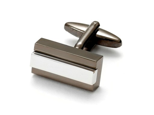 SPINKI do MANKIETÓW Koszuli Metalowe Spinka + PUDEŁKO s39