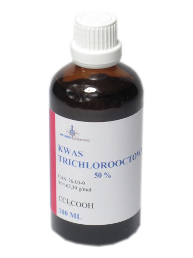 KWAS TRÓJCHLOROOCTOWY TCA 50% - 100ml