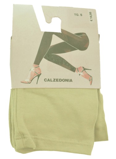 CALZEDONIA legginsy jasnobeżowe bawełna T 3 M