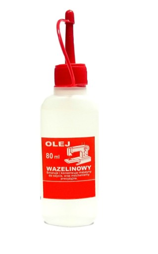 Olej wazelinowy do maszyn precyzyjnych maszyny do szycia oliwiarka 80ml oil