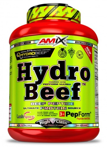 Amix HydroBEEF Peptide Protein 2kg Hydrolizat Białka Wołowego