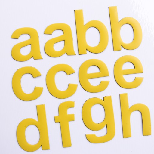 Literki Magnetyczne dla Dzieci, Alfabet 5 cm