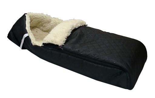 VSCOUT_PL Śpiworek WEŁNIANY 4 w 1 MUMIA - 110 cm