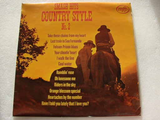 SMASH HITS COUNTRY STYLE No 2 Winyl LP UK 1971