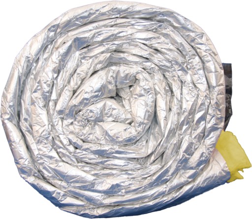 RĘKAW OTULINA IZOLACJA TERMICZNA KANAŁ OKRĄGŁY SLEEVE 140°C ŚR. 203mm / 10m