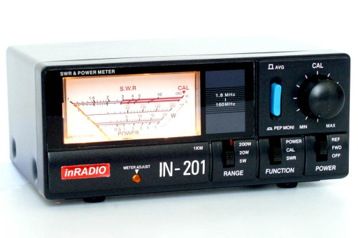 REFLEKTOMETR SWR METER INRADIO IN-201 1.8-160MHz