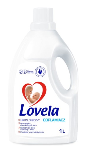 Lovela Baby hipoalergiczny odplamiacz do prania dla dzieci niemowląt 1 L