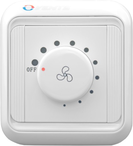 ELEKTRONICZNY REGULATOR OBROTÓW WENTYLATORA VENTS RS-1-300 PODTYNKOWY 300W