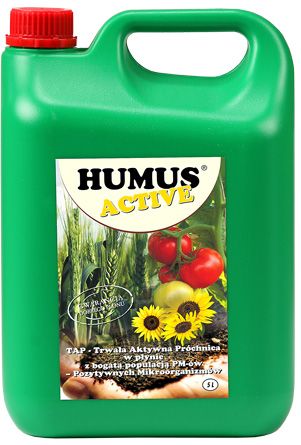 HUMUS ACTIVE 5L UNIWERSALNY EKOLOGICZNY UŻYŹNIACZ