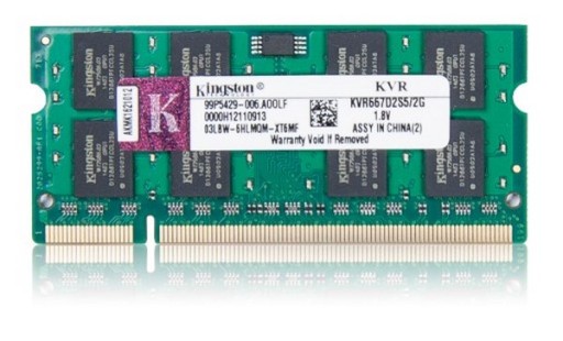 Pamięć RAM 2Gb KINGSTON PC5300 DDR2