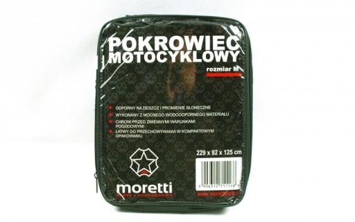 Pokrowiec na motocykl skuter M 229x125x92cm Oxford