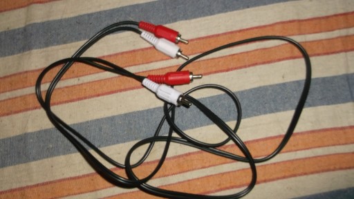 Kabel 2 X chinch- 2X chinch 1,5 metra