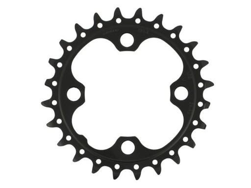 Tarcza zębatka Shimano FC-M675 26z SLX czarna alu