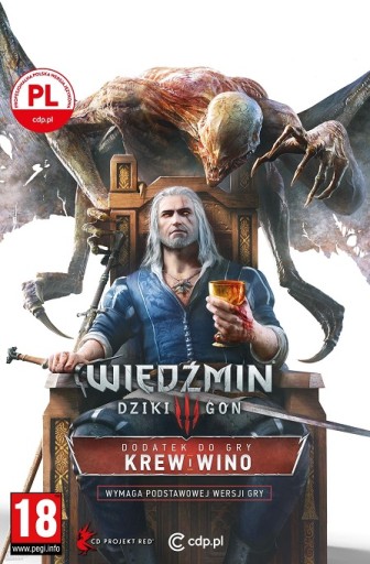 WIEDŹMIN 3 III KREW I WINO PC PL STEAM 24/7