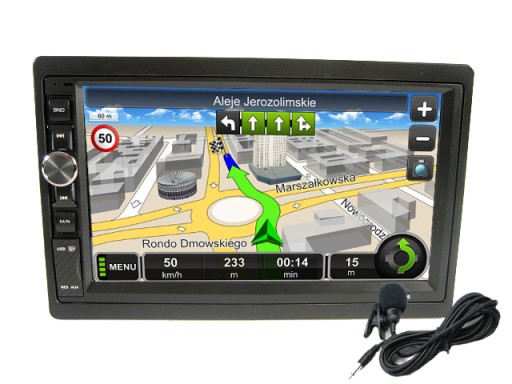 NAWIGACJA RADIO 2DIN MIC SEAT LEON TOLEDO ALHAMBRA