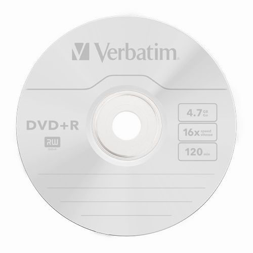 Płyty VERBATIM DVD+R 4,7GB 10 sztuk w kopertach