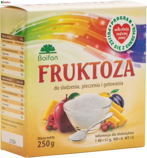 Fruktoza 250g Bartfan (Boifan)