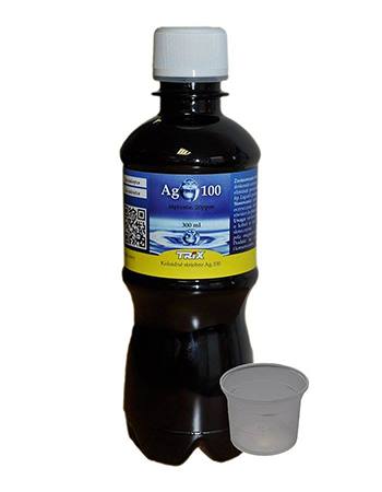 GWARANTOWANE SREBRO KOLOIDALNE 300ml 20 ppm PLAST