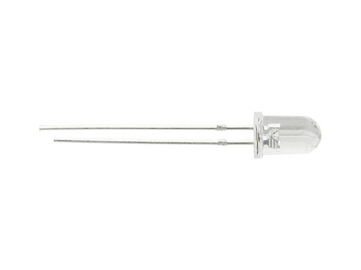 Dioda LED 5mm 12V niebieska.