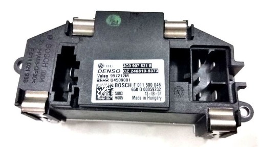 REZYSTOR OPORNIK DMUCHAWY VW PASSAT 3C0907521E ORG