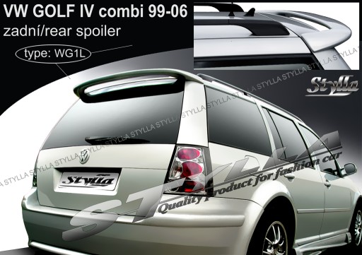 spoiler spojler do VW Golf Variant combi MK4 99--