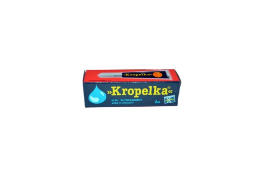 KROPELKA KLEJ UNIWERSALNY SUPERGLUE BŁYSKAWICZNY