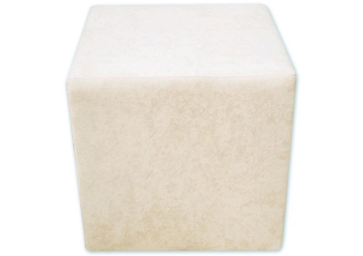 Pufa kwadratowa 35X35 kostka KOLOR ECRU 71